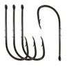 100pcs Barbed Shank Fishing Hooks Bait Holder Hooks Long Shank Baitholder Fishing Hook Offset Jig Fishing Hooks Bait Keep Hooks for Saltwater Freshwater Fishing Shank with 2 Barbs (1/0) view 1
