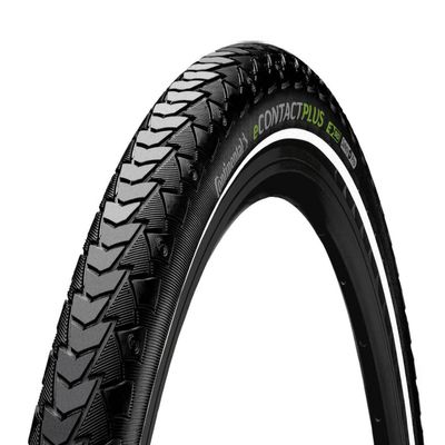 Continental - Continental 62-406 eContact Plus (20 x 2.50 Inches) Black Reflex Wired Tire - 1 Piece