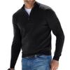 Yskmmr Men's Quarter Zip Pullover,Men's Sweatshirt,Fleece Mock Neck Sweatshirt (green,XXXXX-Large) view 4