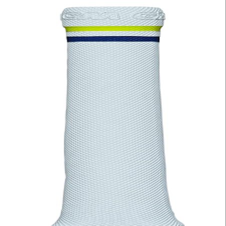 Gunn & Moore GM Cricket Bat Grips | PRO-LITE | Lightweight Premium Rubber for Perfect Balance | Suitable for Virtually All Handle Sizes - 12" Long | 12 Pack | White/Fluro Yellow/Navy Blue