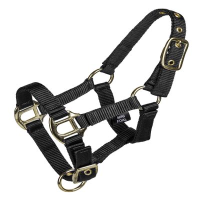 Gatsby 2-ply Nylon Mini Halter L Black