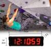 PHAVEA 28" Outdoor Digital LED Wall Clock, 5 Inch 6-Digit Race Timer, HH:MM:SS, Stopwatch, 12/24 Hours, Shelf Or Wall Mount, for Marathon/Training/Climbing/Timing view 3
