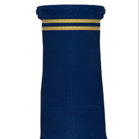 Gunn & Moore GM Cricket Bat Grips | PRO-LITE | Lightweight Premium Rubber for Perfect Balance | Suitable for Virtually All Handle Sizes - 12" Long | 12 Pack | Navy Blue/Gold