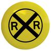 Myco Railroad Crossing Sign Flying Disc view 1