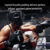 Hayabusa Pro Leather Lace-Up Boxing Gloves for Men and Women - Black, 14oz view 3