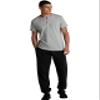 Fruit of the Loom Men's Crafted Comfort Fleece Sweatshirts, Hoodies, & Sweatpants, Super Soft Cotton Blend, Sweatpants - Black, Medium view 1