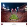 Louisville Cardinals Football (end zone) - Unframed 40 x 13.5 Poster by Blakeway Panoramas view 1