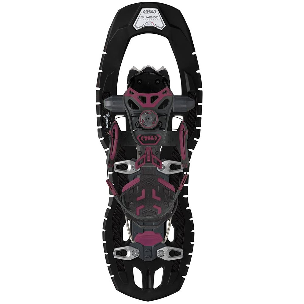 TSL Symbioz Hyperflex Instinct Snowshoes for Hiking and Snowshoeing - Titan Black - Medium