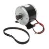 RiToEasysports 24V 300W Electric Scooter Brushed Motor, High Speed Brushed Motor with Rubber 535 Synchronous Belt for Electric Scooter Modification Accessories view 1