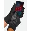Nathan, HyperNight Reflective Glove, Black/Geo Print, Small view 4
