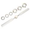 Watch Repair Kit Back Case Opener, Watch Back Case Remover Tool Set, 5537 Professional Watch Screw Back Case Opener with 6 Dies, Watch Adjustable Opener Remover Wrench Repairer Set for Oyster view 3