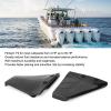 Hydrofoil for Outboard Motor, Pair Small ABS Hydrofoil Boat Motor Stabiliser Enigne Components For Outboard With Bolt Nut view 3