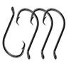 100pcs Circle Hooks Catfish Fishhook Fishing Hooks for Bass High Carbon Steel Offset Octopus Fishing Hooks Size: 1#-5/0 Saltwater Freshwater Fishing (1/0) view 1