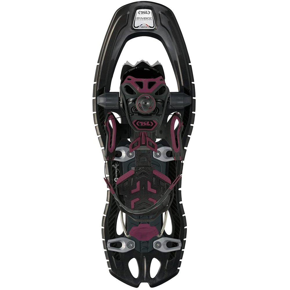 TSL Symbioz Hyperflex Instinct Snowshoes for Hiking and Snowshoeing - Titan Black - Small