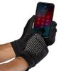 Nathan, HyperNight Reflective Convertible Mitt, Black/Geo Print, X-Large view 3