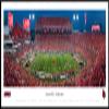 Louisville Cardinals Football - 40.25x13.75-inch Standard Framed Print by Blakeway Panoramas view 1