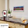 Louisville Cardinals Football - 40.25x13.75-inch Standard Framed Print by Blakeway Panoramas view 4