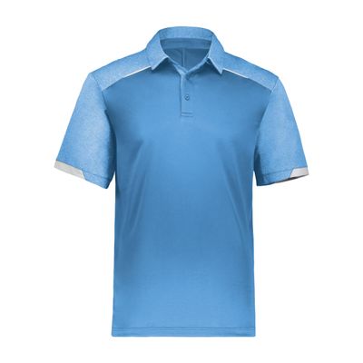 Russell Athletic Men's Legend Polo, Columbia Blue, 4XL
