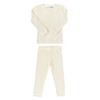 Copper Pearl Two Piece Long Sleeve Toddler Pajamas PJ Sets for Boys and Girls - Adorable Pattern Pajamas, Breathable Fabric to Keep Cool While Sleeping, Sizes 12 Months to 5T - Moonstone view 1