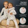 Copper Pearl Two Piece Long Sleeve Toddler Pajamas PJ Sets for Boys and Girls - Adorable Pattern Pajamas, Breathable Fabric to Keep Cool While Sleeping, Sizes 12 Months to 5T - Moonstone view 3