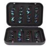RiToEasysports Fly Fishing Lures Kit, 40pcs High Carbon Steel Hook with Wool, PVC Dry Wet Lures Bait for Trout Bass Steelhead Fish view 1