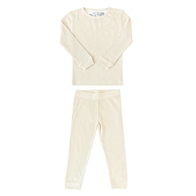 Copper Pearl Two Piece Long Sleeve Toddler Pajamas PJ Sets for Boys and Girls - Adorable Pattern Pajamas, Breathable Fabric to Keep Cool While Sleeping, Sizes 12 Months to 5T - Moonstone