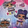 L.O.L. Surprise! Girls' Hooded Union Suit, Dance Party, 4 view 3