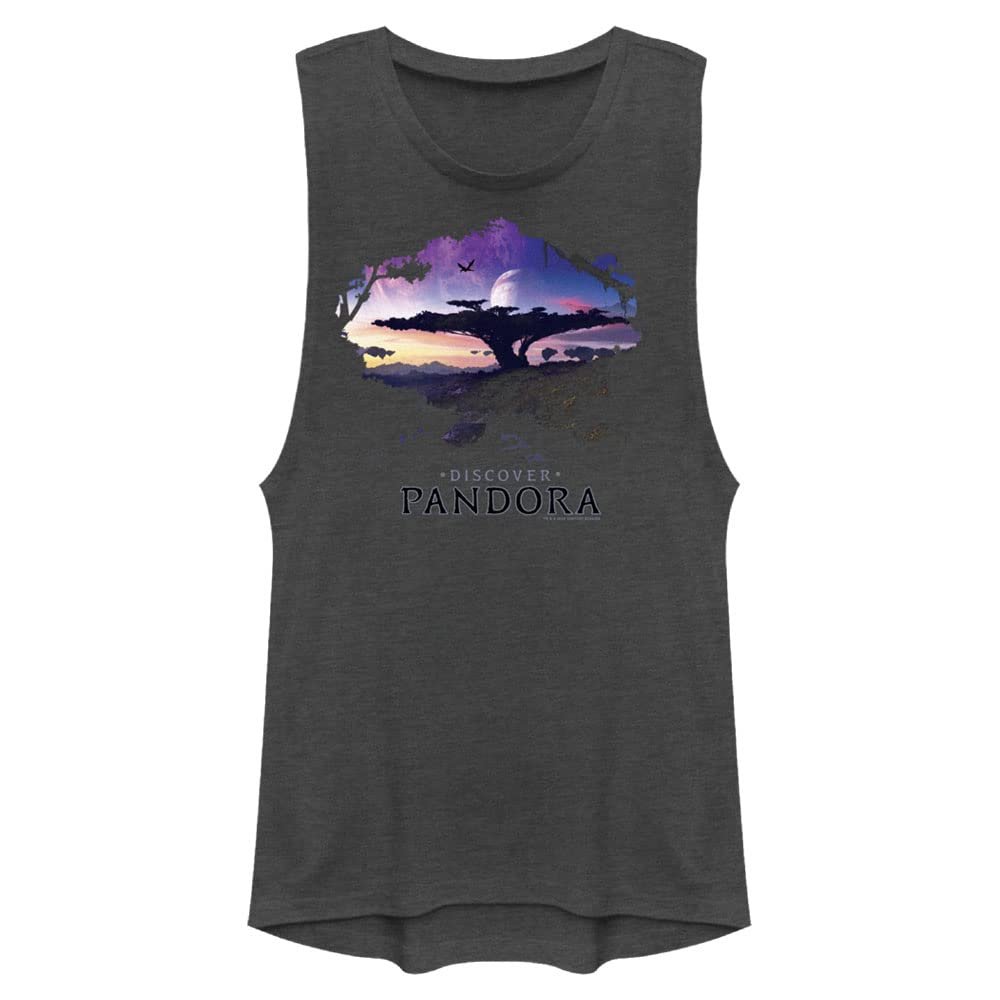Avatar Women's Home Tree Fast Fashion Tank Top, Charcoal, X-Large
