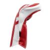 Izzo Golf Premium Molded Fairway Wood Headcover Maroon/White - Durable PU Leather Golf Fairway Wood Headcover view 3