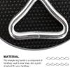 BESPORTBLE 90pcs Metal Clasp Buckles Jumping Stainless Steel Buckle, Mesh Ring Age, Trampoline, Straps, Bungee Parts Replacement V- Round Webbing Silvery V-Rings Accessories Loop for Rings view 4