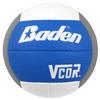 Baden | VCOR | Dimpled Microfiber | Mens + Boys + Womens Indoor Game Volleyball | 13U to College | Official Size 5 | Blue/Grey/White | AVCA Approved view 1
