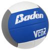 Baden | VCOR | Dimpled Microfiber | Mens + Boys + Womens Indoor Game Volleyball | 13U to College | Official Size 5 | Blue/Grey/White | AVCA Approved view 3
