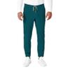 WonderWink Mens Renew Jogger Medical Scrubs Pants, Caribbean, X-Small US view 1