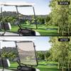 10L0L Golf Cart Windshield for Yamaha G22 (2003-2006) Models Gas or Electric Golf Cart (Tinted) view 4