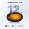 AI Hand Warmers Rechargeable 2 Pack, AI Temperature Control Pocket Size Electric Handwarmers, Quick Charge Portable Hand Warmer Great Gift for Christmas Outdoors, Hunting, Golf, Camping view 4