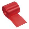 PATIKIL Finish Line Satin Ribbon 5cm 10m/32.8ft, Polyester Fabric Tape for Outdoor Athletics Sprint Running Race Sport, Red view 1