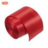 PATIKIL Finish Line Satin Ribbon 5cm 10m/32.8ft, Polyester Fabric Tape for Outdoor Athletics Sprint Running Race Sport, Red view 3