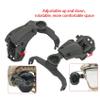 HEARFALCOM Tactical Helmet ARC Rail Adapter Accessories Compatible with Walker's Earmuffs (Walkers Razor,Walkers Razor Digital) (Gray) view 3