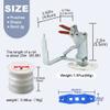 Runzkzy Slingshot Band Tying Jig for Making Slingshot Rubber Bands, Hunting Slingshot Rubber Band Tying Tool, Suitable for Slingshot Catauplt Flat Band and Tube Rubber Bands (Package 2) view 2