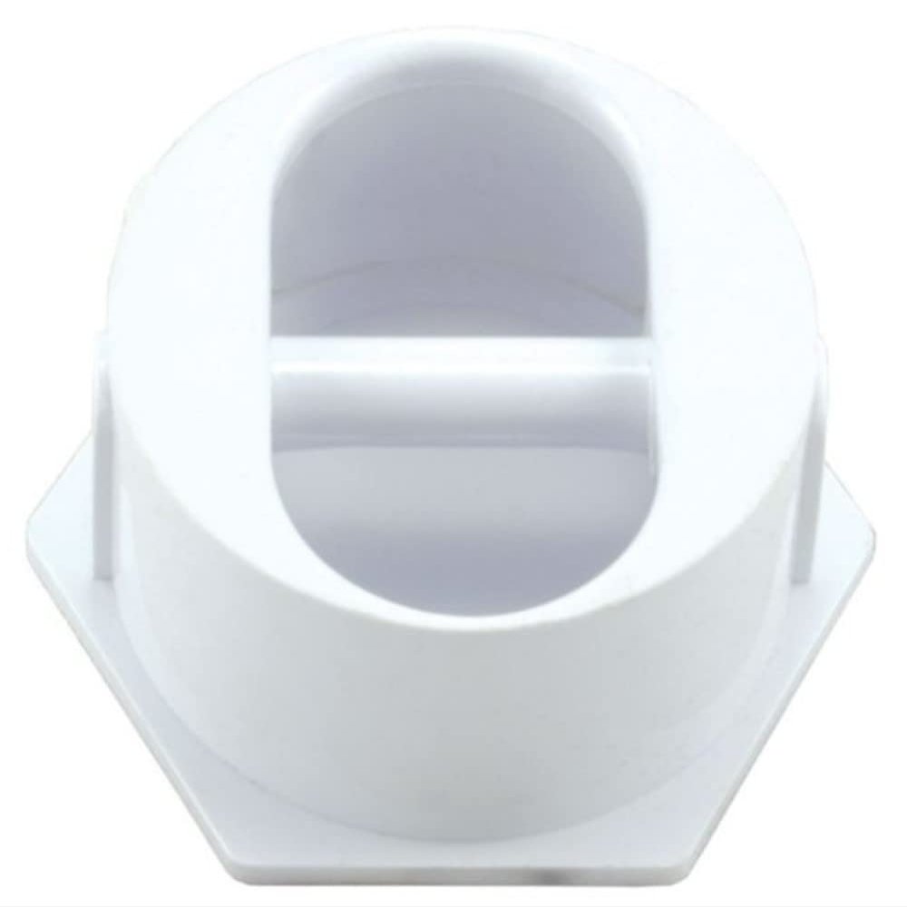 Custom Molded Products 25567-000-000 Rope Anchor with Plastic Pin - White