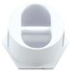 Custom Molded Products 25567-000-000 Rope Anchor with Plastic Pin - White view 1