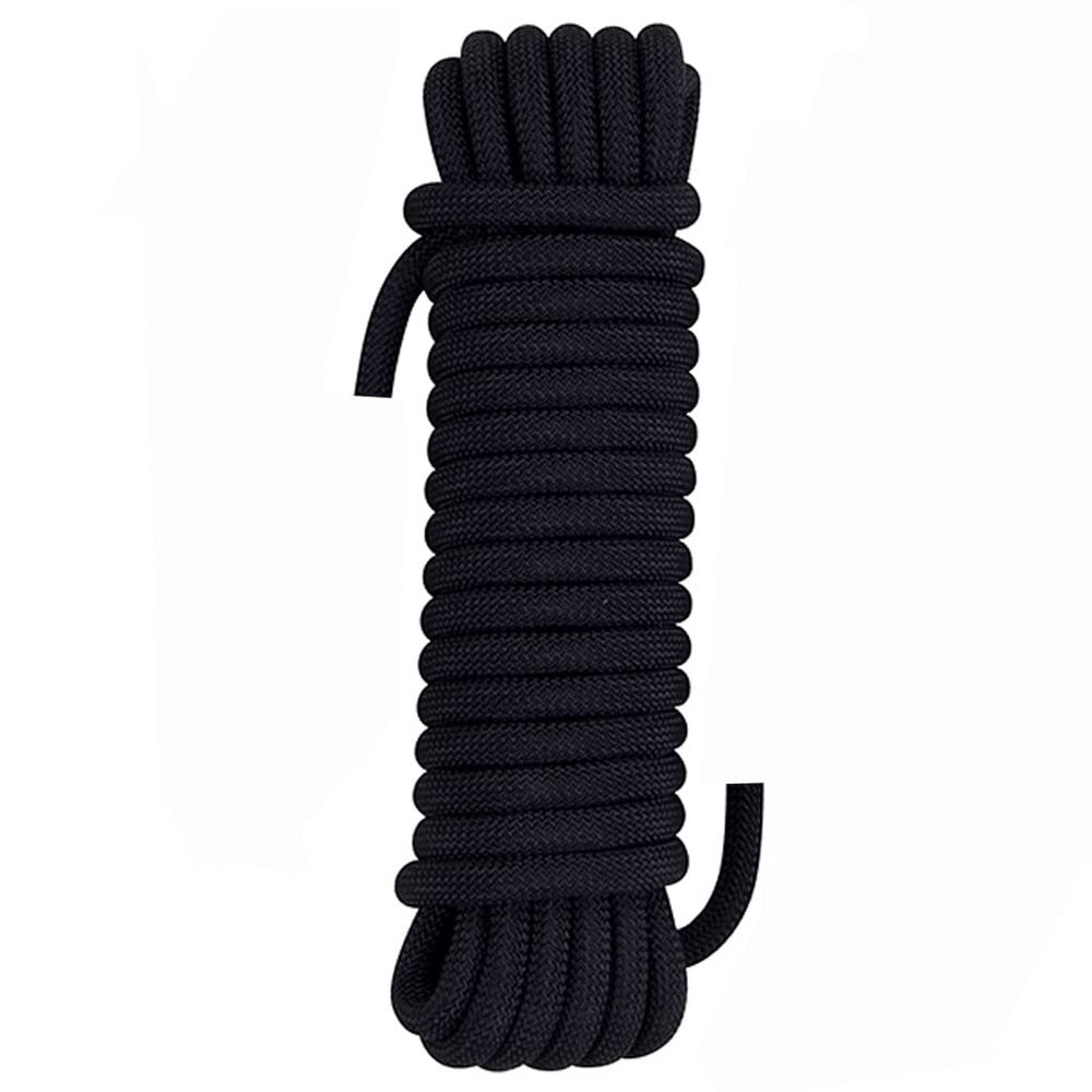 Aoneky 98ft 10mm Static Rope - Polyester Rope for Climbing, Rescue, Arborist Work, Camping & Towing, UV Resistan