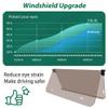 10L0L Golf Cart Windshields for Club Car DS (2000-up) HD Shatterproof Foldable Windproof Windshield UV Protection Golf Cart Front Windshield view 3
