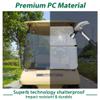 10L0L Golf Cart Windshields for Club Car DS (2000-up) HD Shatterproof Foldable Windproof Windshield UV Protection Golf Cart Front Windshield view 4