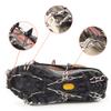 LINXGR Kids Crampons for Hiking Boots 11 Teeth Ice Cleats Traction for Walking on Snow Ice Unisex Child(BlackLarge for Big Kids/Teens) view 3