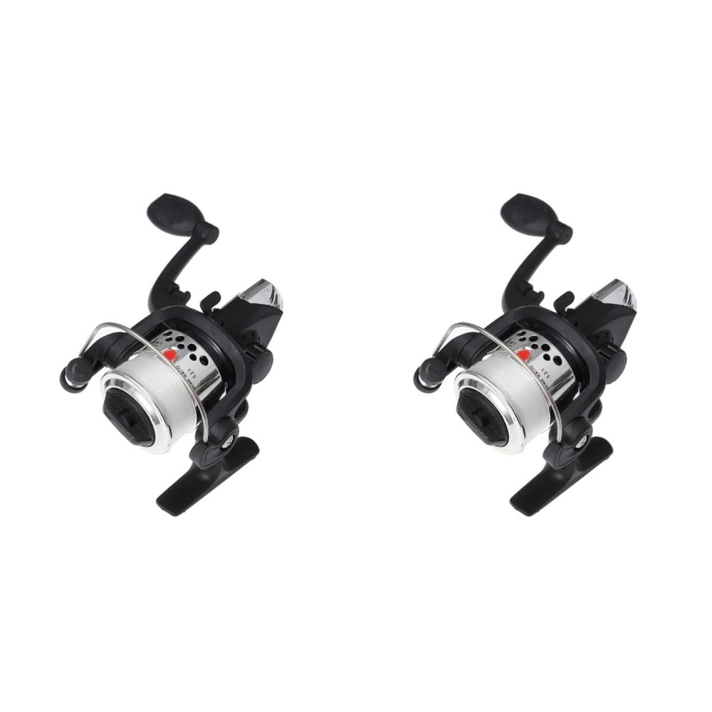 2pcs200 Saltwater with Small or Silver for Cable Freshwater Reel Fishing Aluminum