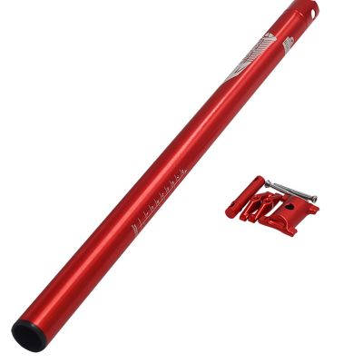 Seat Post,Bicycle Seat Post,33.9 * 600 Mm Extra Long,Aluminum Alloy Strong Mountain Road Bike Saddle Post Bike Seat Post (Color : Red)