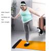 Slide Board (71" L x 20" W) with End Stops, Workout Board for Fitness Training and Therapy with Shoe Booties and Carrying Bag Included view 4