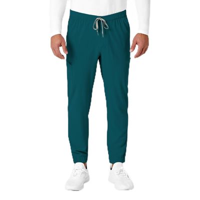 WonderWink Renew Men's Jogger Scrub Pant, Caribbean, 4XL