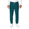 WonderWink Renew Men's Jogger Scrub Pant, Caribbean, 4XL view 1